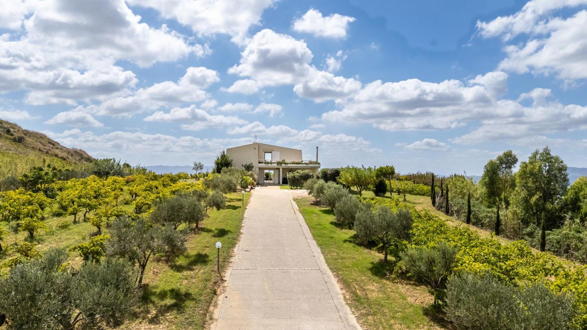 Villa Bonifato Vista Sulle Campagne E Sul Mare Siciliano Cozy House Italy Alcamo Zewnętrze zdjęcie